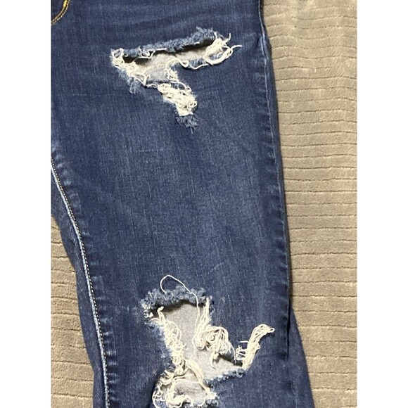 LEVI’S 711 SKINNY Jeans 30x32 Distressed Blue - Great Condition - Women’s - Picture 4 of 8